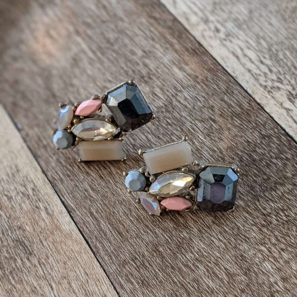 J Crew Cluster Earrings Excellent Condition